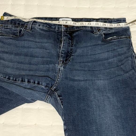 Pistola Skinny High Rise Stretch Jeans Women's 16W | Blue | 5-Pocket Denim | EUC - Picture 8 of 11